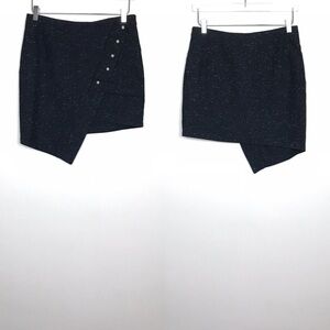 NWT Chelsea and Walker Asymmetrical Tweed Skirt 4